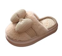 Extérieur Pantoufles Pantoufles en Cuir,Pantoufles Femme Confortable Chaussons Rigolos Chausson Hiver Femme Mules Homme Chaussures Tong Femme Chaussure Hopital Femme(Kaki,41)