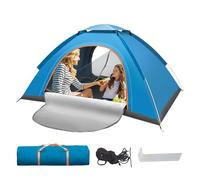 Extérieur Pop Up - pour Camping Extérieur | Abri Solaire 2 Personnes avec Porte Moustiquaire Anti-UV Imperméable pour Plage Jardin Trekking