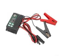 Extérieur portable pour contrôleur MPPT avec affichage et sortie USB pour chargement de batterie 10 A 30 A 60 A 100 A Compatible avec systèmes 12 V et 24 V (10 A)