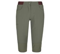 Extérieur pour femmes 3/4 des pantalons Kilpi Meedin-W Kaki M
