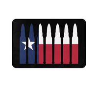 Extérieur Tapis Drapeau du Texas Antidérapant Tapis De Porte Douces Tappeto pour Chambre Cuisine Jardin 60X40Cm