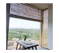 Extérieur Terrasse Store Liftable Filtrage De La Lumière Étanche Anti-UV Enrouleur Bambou pour Intérieur Extérieur Jardin Fenêtre(100x240 CM)