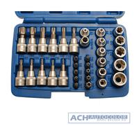 Extérieur Torx Écrous 34-tlg Empreinte Torx Ecrou Socket Kit Bits Set - BGS 5021