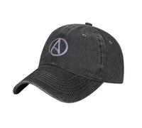 Extérieur Visière Chapeau Unisexe Athée Symbole Non Dieux Cowboy Chapeau Sac De Plage Militaire Casquette Homme Chapeaux Hommes Femmes Cadeaux Mode Imprimé Coton