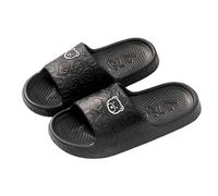 Extérieur Walking Thin Solid Color Cute Cartoon Pattern Non-slip Tongs Décontracté Chaussures Femmes's Slippers Plage Sandales