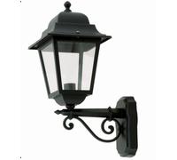 Extérieure Rustique Noir Hauteur :50cm Aluminium IP44 E27 Wandleuchte Lanterne