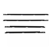 Extérieurs Joint D'étanchéité Pour Vitres Latérales (4 Pièces) Pour Nissan Pour Sentra Pour Sunny B13 Berline 4 Portes Noir Pour Protection Garnitures