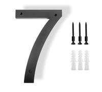 Exterior House Numbers Outdoor Letters Digital 20-30cm 0-9 Apartment Door Number Address Signs On The(Number-7,30cm (12 inches))