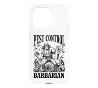 Exterminateur d'insectes barbares pour rongeurs et Insectes Coque pour iPhone 15 Pro