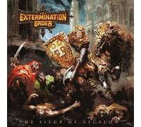 EXTERMINATION ORDER - THE SIEGE OF ASCALON (BLACK VINYL/GATEFOLD) VINYL LP NEUF