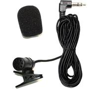 External Bluetooth microphone,car radio,external microphone,car radio microphone,tie microphone,car stereo,car microphone,external hands-free jack,portable microphone for car radio