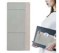 External Hard Drive Holder - Long lasting Storage Bag, Organizer Pouch, Mullti Compartment PC Accessory | Self Adhesive Desk Portable External Drive Case for Phone Cable Card Home Office Travel