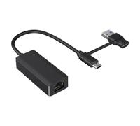 External Network Adapter, USB 3.0 Network Port Cable, Gigabit Web Converter, High-Speed Data Transfer, Driver- Setup, 1-Pack, Ideal for Cell Phones, Laptops, Streaming