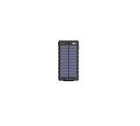 WE Connect Batterie externe solaire 10000 mAh 2 ports USB A / 1 USB C