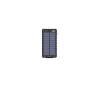 WE Connect Batterie externe solaire 10000 mAh 2 ports USB A / 1 USB C