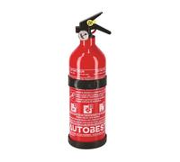 Autobest Extincteur 1kg à poudre classe ABC avec manomètre