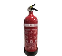 Extincteur 2Kg Poudre ABC NF livré avec support