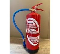 Extincteur 6 litres Mousse à Eau pulvérisée avec additif ABF Norme CE et Support de Fixation sans Fluor