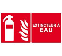 EXTINCTEUR A EAU 330x200mm TALIAPLAST - 621108