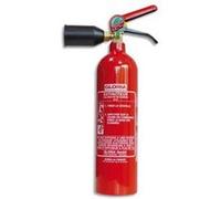 Extincteur à gaz carbonique CO2 2kg rouge G
