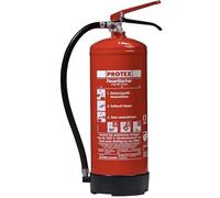 Extincteur à poudre ABC à poudre feu de graisse 1,2,5,6,9,12 kg Voiture avec certificat de test, Taille : 6 kg Poudre ABC, 27A=9LE, Couleur : oui