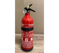 Extincteur à Poudre ABC pour Voiture Bateau Caravane et Maison avec manomètre homologué NF 1KG Fire Shop
