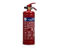 Extincteur à poudre - Smartwares - BB2 - 2 kg - Feux ABC - Acier