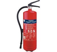 Extincteur à poudre - Smartwares - BB6 - 6 kg - Acier - Classe ABC