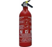 Extincteur à pression permanente à poudre ABC avec manomètre 1kg ANAF - 16454