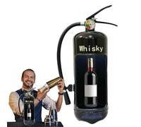 Extincteur à vin - Système de stockage de vin pour la maison - Casier à vin amusant en fer pour camping, pique-nique, bar