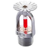 Extincteur Automatique à Eau tête pendante 68 °C/155 °F Jet d'eau vers Le Bas Filetage 1/2 Pouce réponse Rapide pour bâtiments résidentiels.