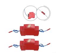Extincteur automatique en poudre pour armoires électriques, rails DIN, protection incendie, système d'extinction activé thermiquement, 20 g (2 pièces)