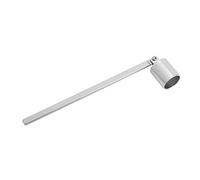 Extincteur de Bougie,Akozon Eteignoir Bougie en Acier Inoxydable Long pour bougies, bougies parfumées, bougies d'aromathérapie, bougies en pot(Argent)