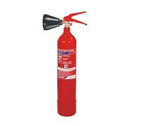 Extincteur de CO2 de 2 kg. au dioxyde de carbone comprenant support