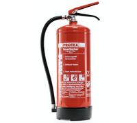 Extincteur D'Incendie Protex 6 KG Abc Poudre avec Support Et Plaque