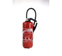Extincteur Eau + additif ABC 6 litres EUROFEU AREX Made in France, à Pression Auxiliaire, avec Support de Fixation et Panneau de Signalisation, pour Véhicules et Domiciles (6 L)