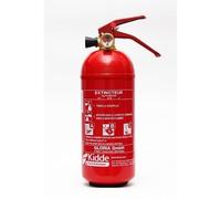 Extincteur - KIDDE - A poudre - 1 kg - Utilitaire - Prêt à l'emploi