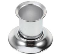 Extincteur Moxa pour Rouleau et Bâton, Capuchon Acier Inoxydable 4cm | Réducteur de Flamme, Usage Maison ou Cabinet D’acupuncture, Argenté, Accessoire Compatible Outils