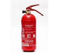 Kidde Extincteur à poudre sèche 1 kg – Polyvalent ABC
