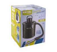 EXTOL CRAFT Aspirateur de cendres de cheminée, 18l, 417230
