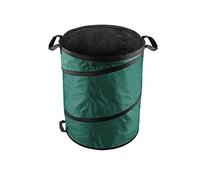 EXTOL CRAFT Panier pliant pour feuilles et déchets de jardin, 55 x 72 cm, 170 L, PES