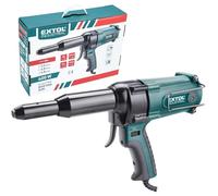 Extol Industrial Pince à riveter électrique I Pistolet à riveter avec force de traction de 8000 N I Pince à rivets pop pour rivets aveugles de 3,2 mm à 4,8 mm I Rivets aveugles pour rivets en acier