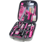 EXTOL LADY 6593 set d'outils 68 pcs rose
