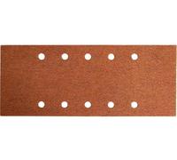 EXTOL PREMIUM Papier abrasif, 115 × 280 mm, P100, 10 trous, 10 pcs 244100