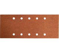 EXTOL PREMIUM Papier abrasif, 115 × 280 mm, P40, 10 trous, 10 pcs 244040