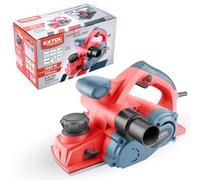 Extol Premium Rabot électrique 110 mm de largeur de rabot et profondeur de serrage jusqu'à 3 mm I Raboteuse électrique manuelle - 1000 W I Rabot à bois avec butée parallèle et adaptateur de tuyau