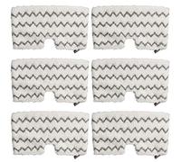 Extolife Lot de 6 tampons de Rechange pour Balai Vapeur Shark S3501 S3601 S3550 S3801 S3901 S3601D S3801CO S3901D S3455K S2902 SE450