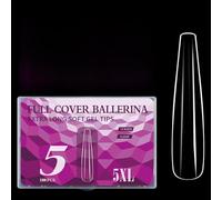 Extra 5XL - Conseils pour ongles en acrylique professionnels - 180 pièces - Style français - Manucure - Art