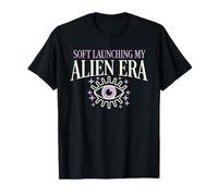 Extra Celestial Girl Alien Glam Not from This Planet Cadeau T-Shirt