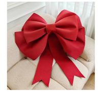 Extra Grande Nœud Décoratif Bow DIY Nœud Géant Nœud Ornemental Nœud Rouge Géant pour Voiture Nœud Cadeau pour Mariage Fête de la Saint-Valentin Noël Cadeau DécorationRougeVin30cm